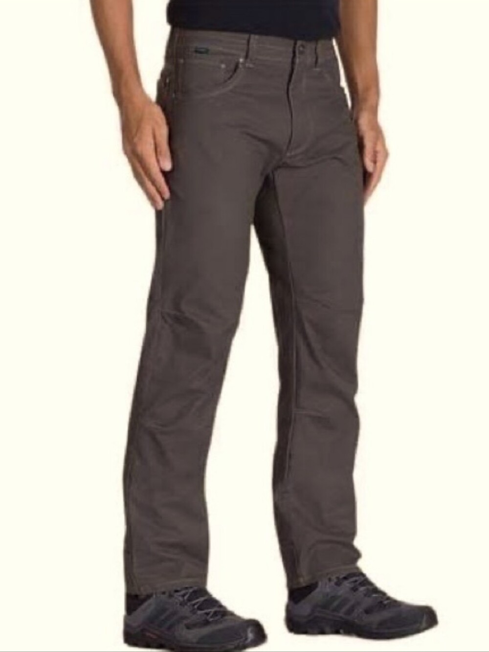 Kuhl Free Rydr Eurotwill Green Brown Hiking Outdoor Pants NWT Sz 40 X 32 Tapered